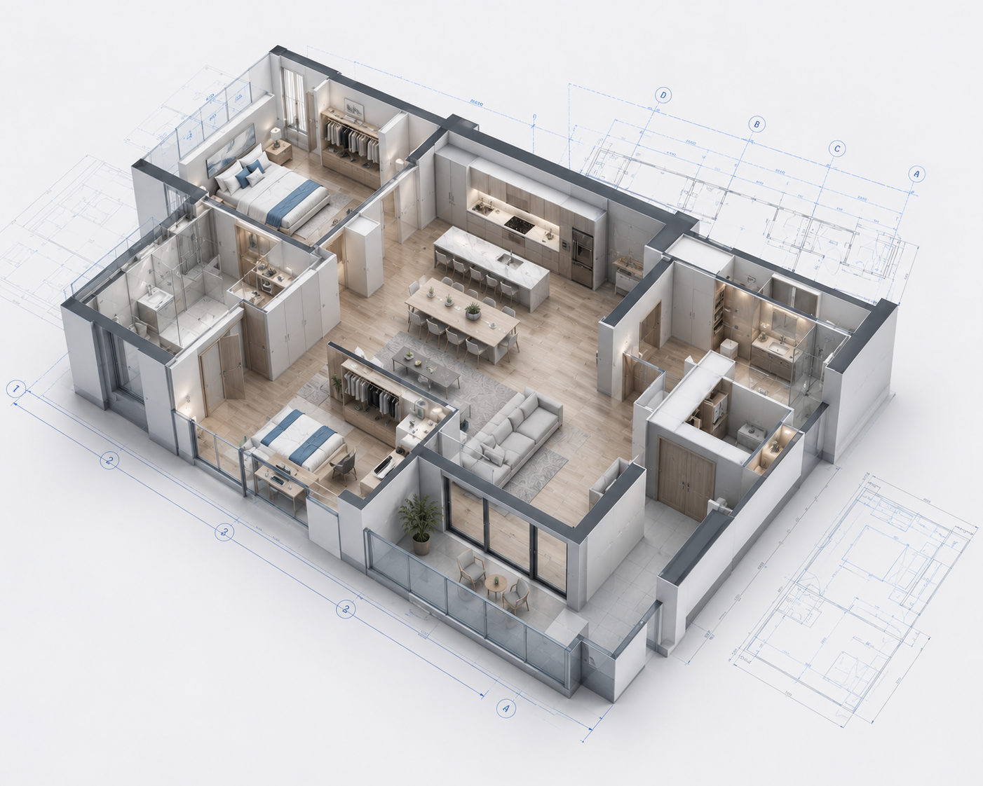 Проєктування інтер'єру в Autodesk Revit